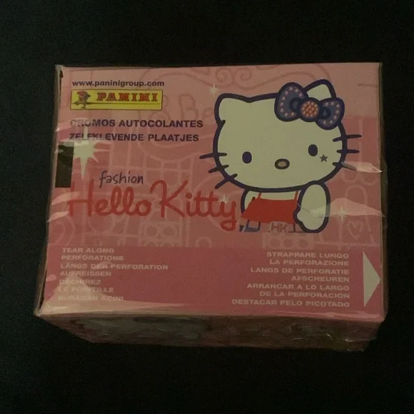 Hello Kitty Panini Stickers Sealed Box NWT